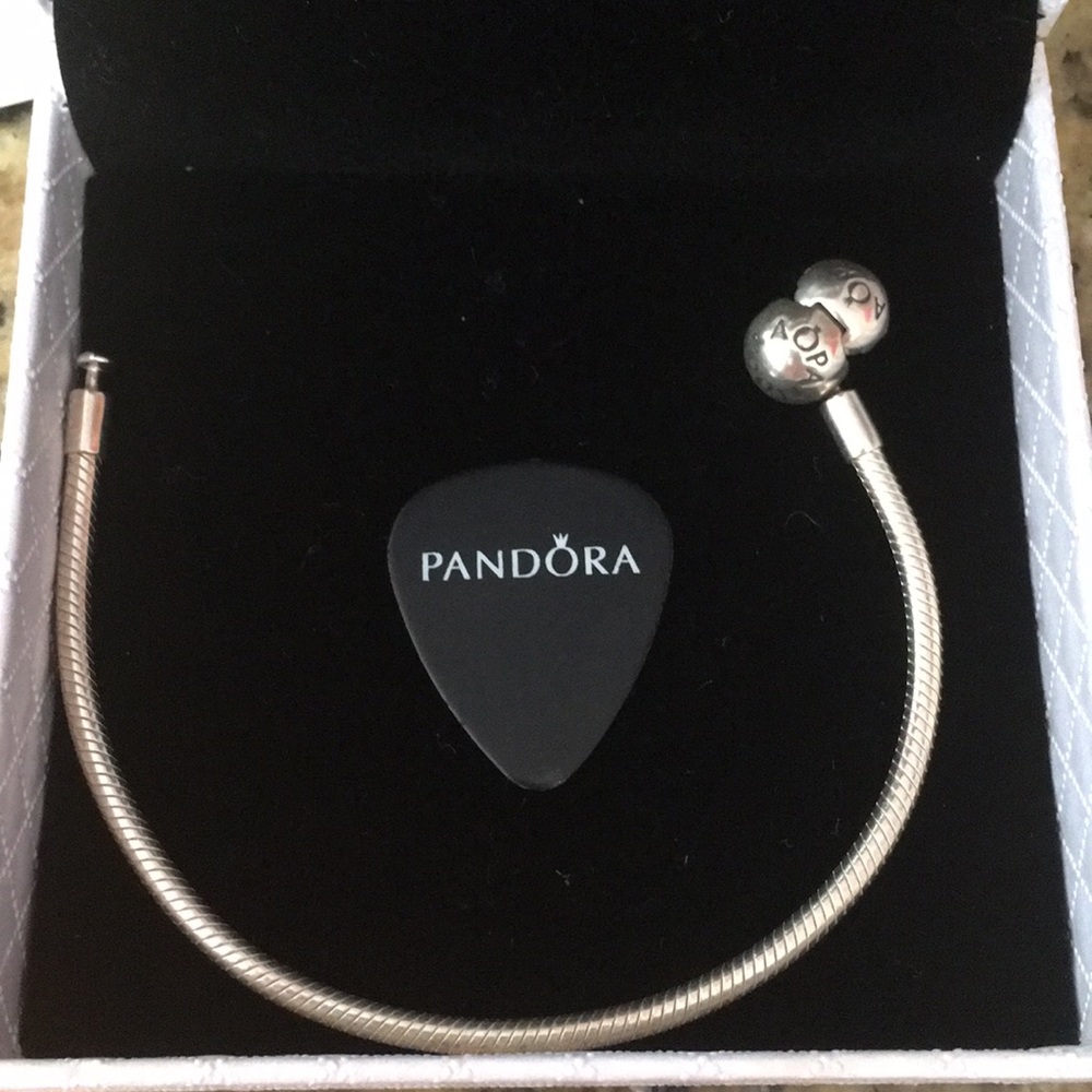 silver pandora bracelet